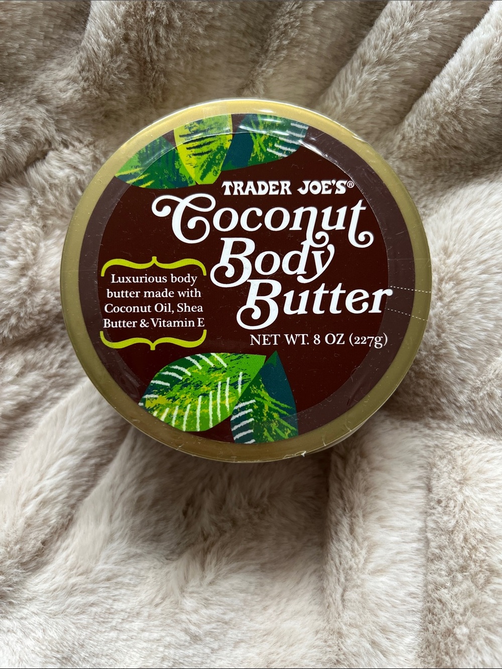 2 for $20 ✨ NIB/NWT/SEALED • Trader Joe's Coconut Body Butter • 8oz (full size) - Picture 2 of 9